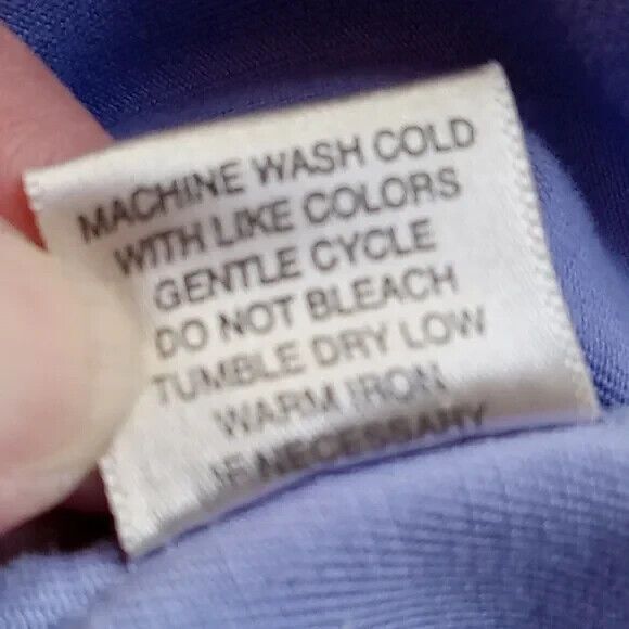 Christopher & Banks size large purple jacket Zipper closure - Picture 7 of 9